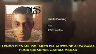 Nas con Dr DreNas Is ComingsubtituladoHD DISS A 2PAC [upl. by Chuch]