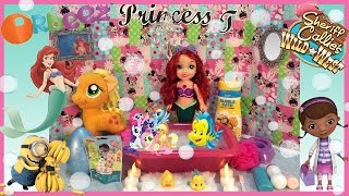 Disney Princess toys Little Mermaid Surprise Opening [upl. by Beetner]