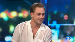 quotStranger Thingsquot Dacre Montgomery  Words of Wisdom  LIVE Australian Tv Interview [upl. by Aenitsirhc]