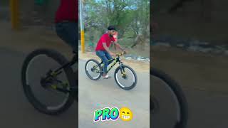 cycle stoppie 💖🤔mtb stunt noob proo legend [upl. by Byers263]