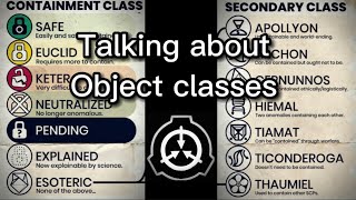 Explaining the Containment classes and secondary class of the SCP Foundation  Object classes [upl. by Wieren]