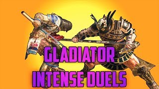 For Honor  Gladiator Intense Duels [upl. by Ahcsrop987]