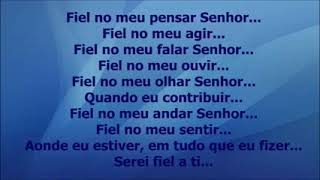 Fidelidade Wagner roberto Playback com letra [upl. by Nnybor]