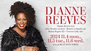 DIANNE REEVES  BLUE NOTE TOKYO 2024 trailer [upl. by Ahsinut]