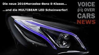 2016 MercedesBenz EKlasse W213 Front Multibeam LED Scheinwerfer [upl. by Irehj500]