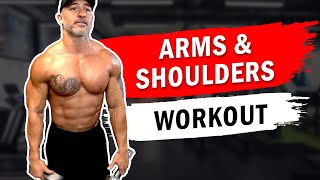 Shoulders Biceps and Triceps Workout SLEEVE”S [upl. by Feune378]