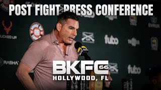 BKFC 66 POSTFIGHT PRESS CONFERENCE  LIVE [upl. by Innattirb695]