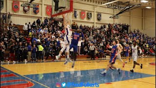 Highlights Glenbard Souths Pack the Place vs Fenton High School Boys Basketball Fans Cheer Band [upl. by Greysun]