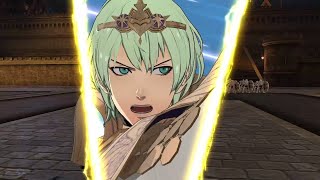 Fire Emblem Three Houses Byleth versus Rhea special critical quote [upl. by Sivert]