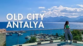 Antalya Turkey in July  Best Viewpoints in Old City Kaleici [upl. by Uol]