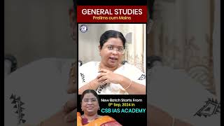 UPSC CSAT ONLINE OFFLINE general studies csbiasacademy ashoknagar upsc civil news [upl. by Nortad]