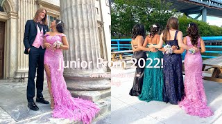 Junior prom 2022 get ready with me  vlog⭐️ [upl. by Chessy]