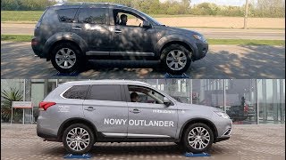 Mitsubishi Outlander II vs Outlander III  4x4 test on rollers [upl. by Fleta494]