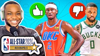 Picking Our 2024 NBA AllStar Teams  TD3 [upl. by Kipp]