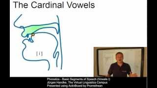 PHO107  Basic Segments of Speech Vowels I [upl. by Aivan70]