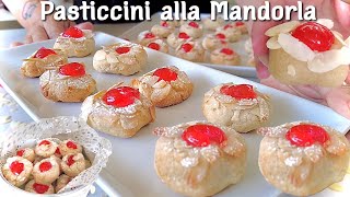 PASTICCINI ALLE MANDORLE solo 3 ingredienti Mandorle Albumi Zucchero FACILI e VELOCI Glutenfree [upl. by Barron]