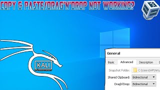 How To Fix Copy PasteDragnDrop In Kali Linux  Kali Linux 4 [upl. by Deloris]