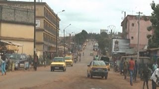 Gagnoa Etat de la commune avant la visite du président Ouattara [upl. by Teplitz552]