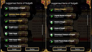 AQW Getting all Juggernaut Items of Nulgath [upl. by Dibrin]