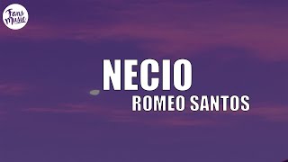 Romeo Santos  Necio LetraLyrics [upl. by Somerville572]