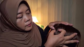 ASMR Tingly Lice Check amp Scalp Scratching [upl. by Ennad]