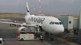 Finnair A319 OsloHelsinki Safety Takeoff Inflight Landing [upl. by Allesiram]