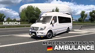 Becoming AMBULANCE Driver in ETS2 High Speed Driving 🚑💨 [upl. by Ultun]