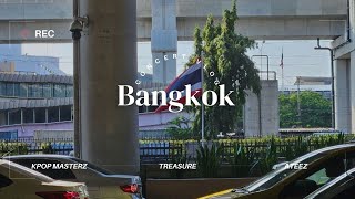 I went to Bangkok for ATEEZ amp TREASURE Rec 9 kpopmasterzinbangkok [upl. by Esyned]