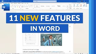 11 new features in Microsoft Word for 2024 [upl. by Ttebroc634]