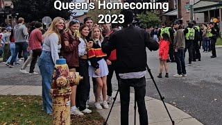 Queens University Homecoming 2023 in Kingston Ontario [upl. by Ilam]