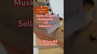 Stiefel Kollektion von Sellonclick Größe 38 [upl. by Tager]