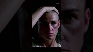 Demi Moore Shaves Her Head HD GI Jane 1997 Ridley Scott [upl. by Leyes]