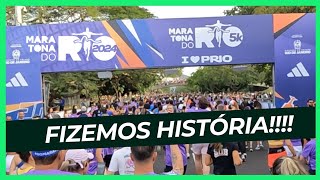 Que chegada de meia maratona do rio foi essa de 2023 [upl. by Lamok609]