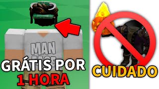 ROBLOX HEADLESS HEAD DE GRAÇA POR 1 HORA E CUIDADO COM OS SORTEIOS FALSOS DE HEADLESS HEAD [upl. by Arais]