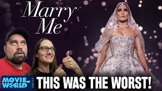 Jennifer Lopezs WORST Movie Marry Me 2022 REVIEW with My Fiancé who LOVES J Lo [upl. by Gerri]