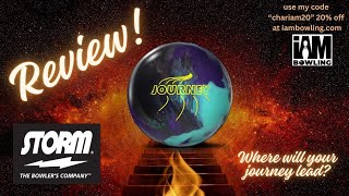 Storm Journey Ball Review YES its Clean Smooth amp Continuous [upl. by Coffin]