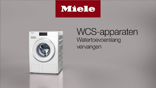 Hoe vervang ik de watertoevoerslang van mijn Miele WCS wasmachine  Miele [upl. by Leanahtan]