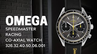 Omega Speedmaster Racing CoAxial Watch 32632405006001 Review  SwissWatchExpo [upl. by Brookes]