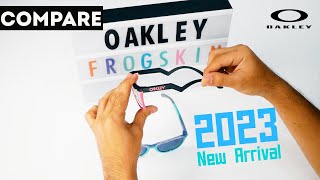 Compare  เปรียบเทียบ 2 รุ่นมาใหม่ 2024 Oakley Frogskin Range VS Oakley Frogskin Hybrid [upl. by Bethena141]