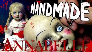 ANNABELLE Doll selber erstellen  Selfmade Tutorial zur PUPPE aus THE CONJURiNG [upl. by Hctud554]