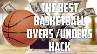 Basketball Overs and Unders Quick Method [upl. by Manara]