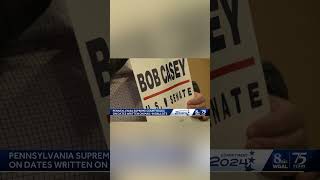 PA Supreme Court orders counties not to count disputed ballots in Casey vs McCormick US Senate race [upl. by Nessnaj244]