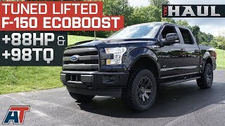 F150 Ecoboost Street Build  2017 F150 EcoBoost Gets Tuned and an ICON Lift Kit  The Haul [upl. by Inava]