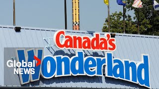 Canadas Wonderland injury Witnesses recount 17yearold falling off ride [upl. by Vasilis]