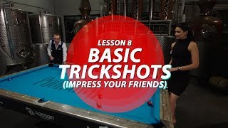 Billiards Tutorial Easy Trick Shots to Impress your Friends [upl. by Layol]