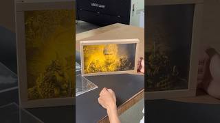 We Laser Engraved Black Myth Wukong LED Frame and Got AMAZING Resultsaeonlaser blackmyth [upl. by Marni]