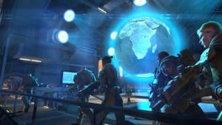 XCOM Enemy Unknown  HQ Act 1 Extended 1 Hour Version  Michael McCann [upl. by Oinotnaesoj535]