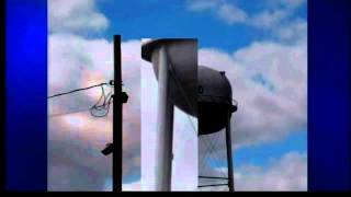 Water Tower Collapses [upl. by Leong]