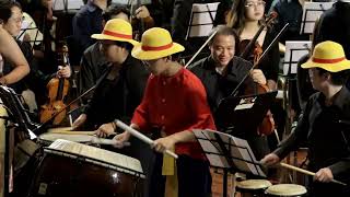 One Piece  Drums of Liberation x Overtaken GEAR 5 Theme  TU Symphony Orchestra [upl. by Tuttle]