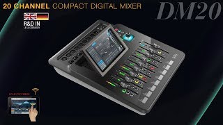 DIGITAL MIXER DM20 OPERATION PART1IN HINDI  SoundKing [upl. by Zane476]